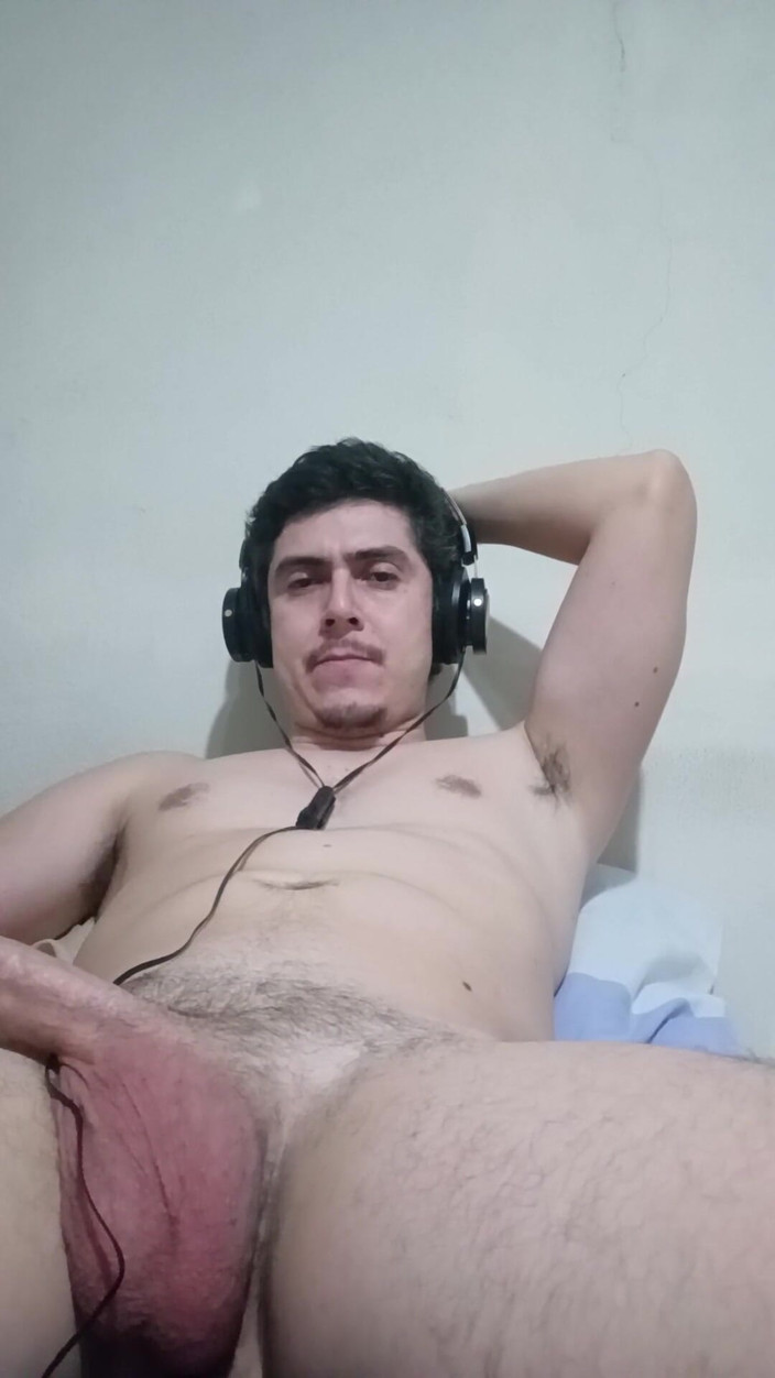 Tabasco Jake: Handsome Stud Jerking Big White Cock