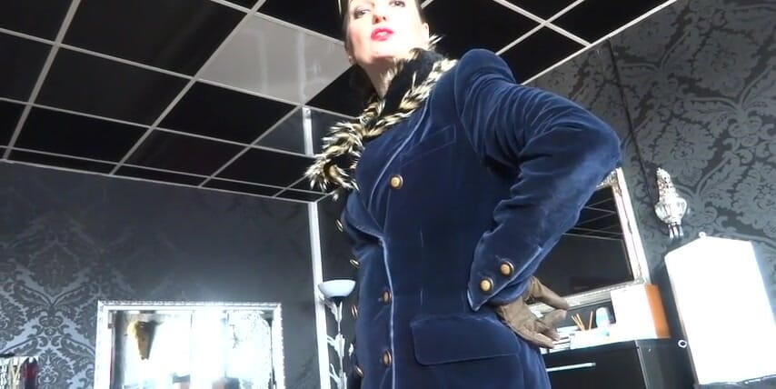 Lady Victoria Valente: Cum on my riding boots boy and whinny for me!