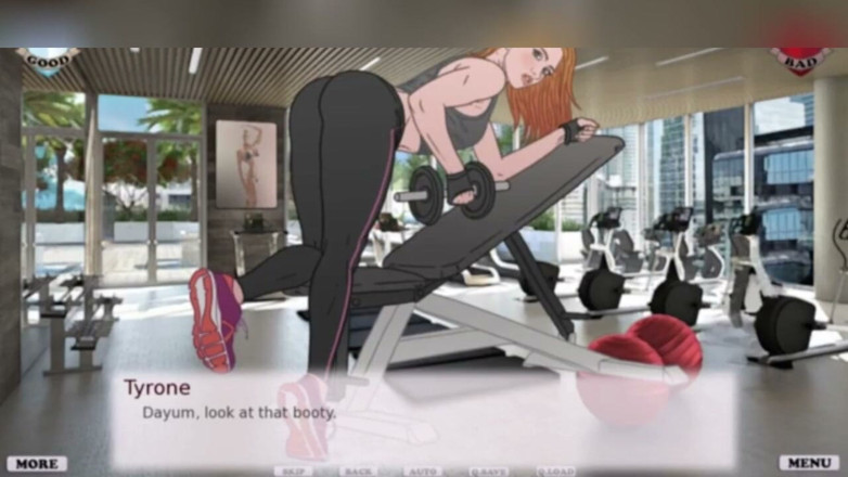 3DXXXTEEN2 Cartoon: Un trio anale con Nat e Damian. 3D porno - sesso cartone...