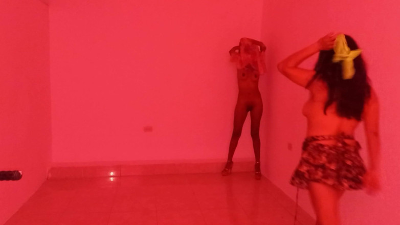 Martin13: Best Friends Get Together to Do a Sensual Dance Showing...