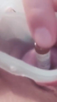 Pussy spread,sweet cervix ,pump and penetrate
