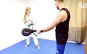 Czech Soles - foot fetish content: Teen karate student dominates her teacher with big feet