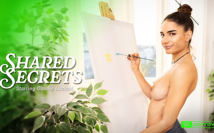 VR pornnow Games: Segredos compartilhados estrelando Candie Luciani (passagem)