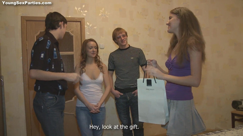 Young Sex Parties: Nothing better than a birthday orgy