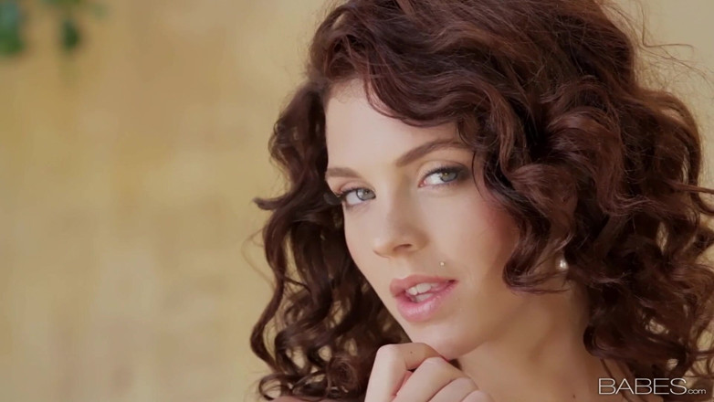 Babes: Babes - Gorgeous Brunette Kiera Winters Enjoys a Luxurious Solo Session...