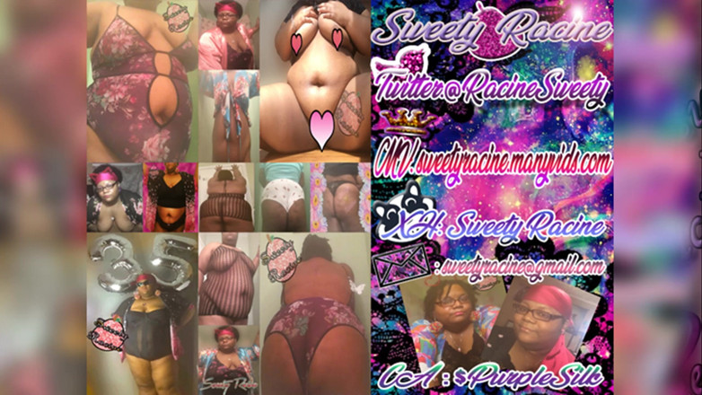 Sweety Racine: Sweety's Big Oily Feet