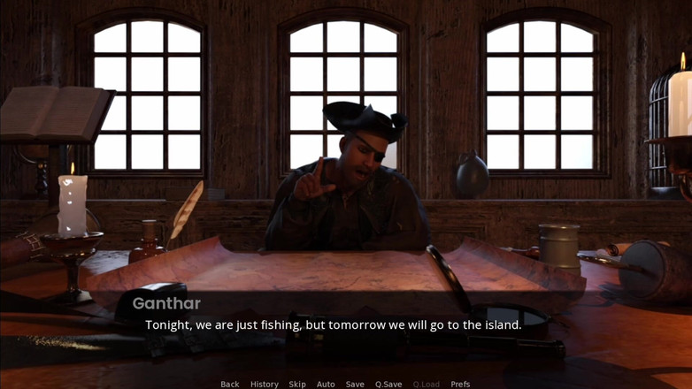 Maayon Plays: Help piraat Ganthar om te ontspannen in Booty Bay door...