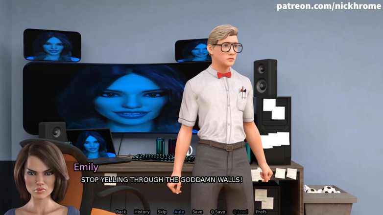 Visual Novels: SexBot 34 - just keep licking me
