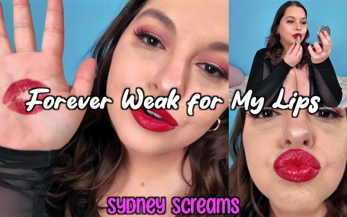 Sydney screams fetish: Forever Weak for My Lips - Seductress Sydney Screams Applies Red...