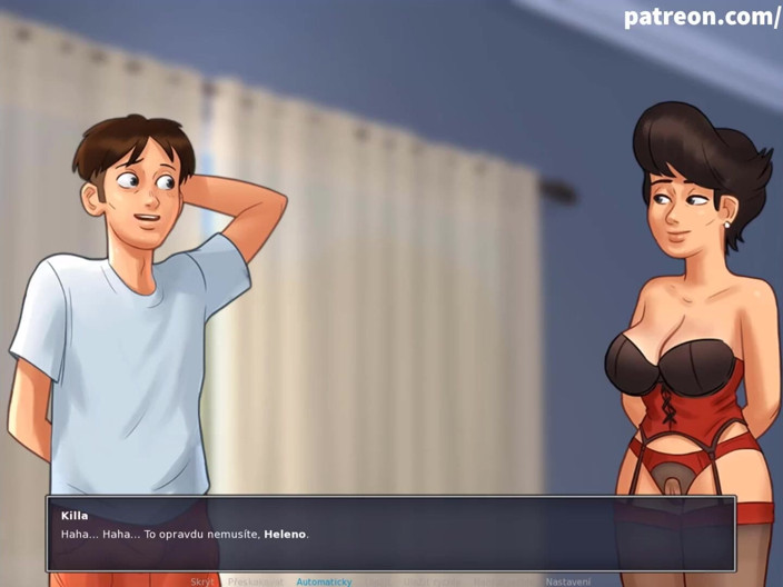 Cartoon Universal: Summertime saga part 66 - nude married woman fuck with young guy (Czech...