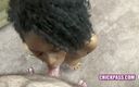 ChickPass Amateurs: Ebony cutie Layla swallows a cock