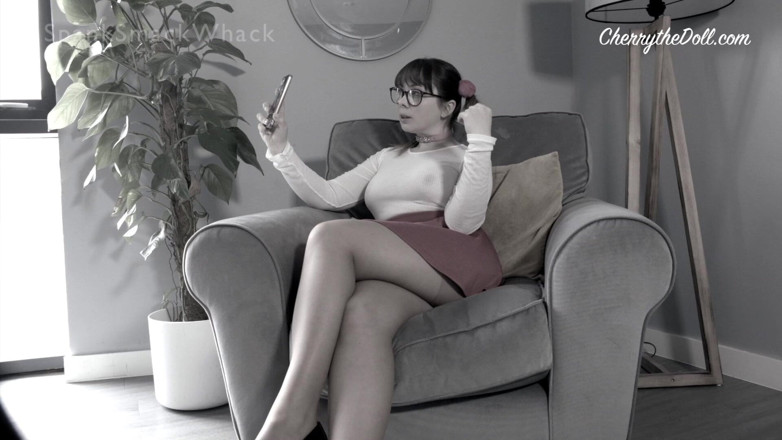 Cherry The Doll: Stepbrother Spanking