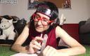 RosalinaxGirl: Sarada, pieds et cul, jeu de cosplay piège, teaser