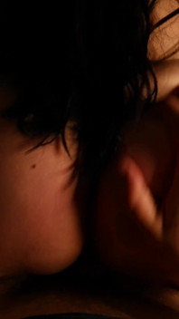 Passionate sloppy blowjob and hard cowgirl sex