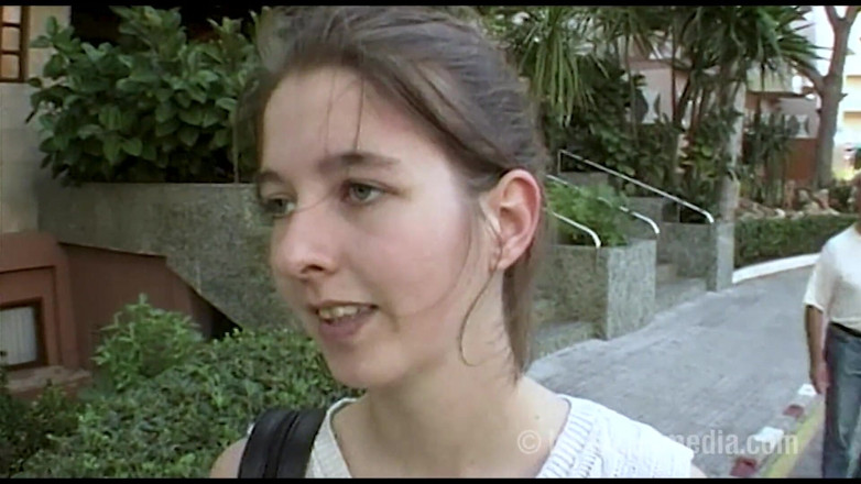 Sextermedia by Pete: Dark Blonde Teen Girl Shyly Shows Her Pussy