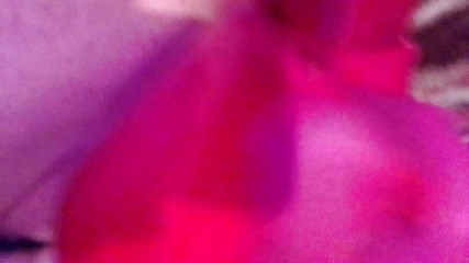 Push ego trip: Solo pink heels anal masturbation