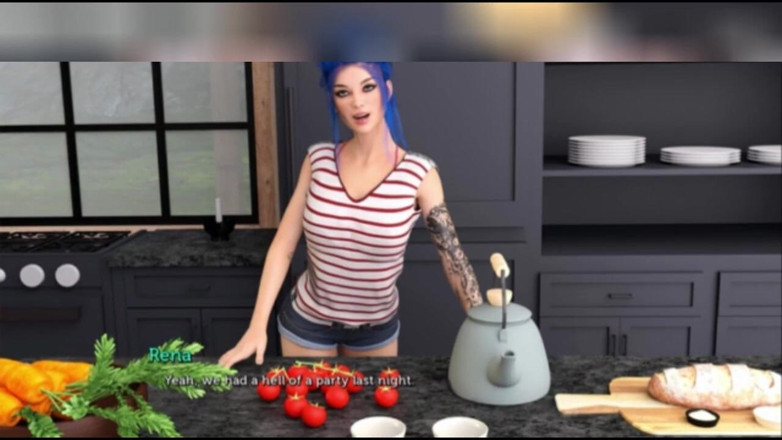 3DXXXTEEN2 Cartoon: Liam pops his black cherry. 3D porn cartoon sex