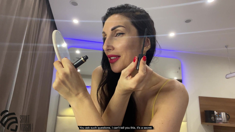 LizaVirgin: Robię makijaż i rozmawiam z subskrybentami podczas transmisji