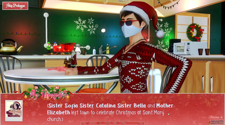Cumming Gaming: Unlimited Christmas [Xmas hentai pornplay] Ep.3 Memories of fucking cursing nuns...