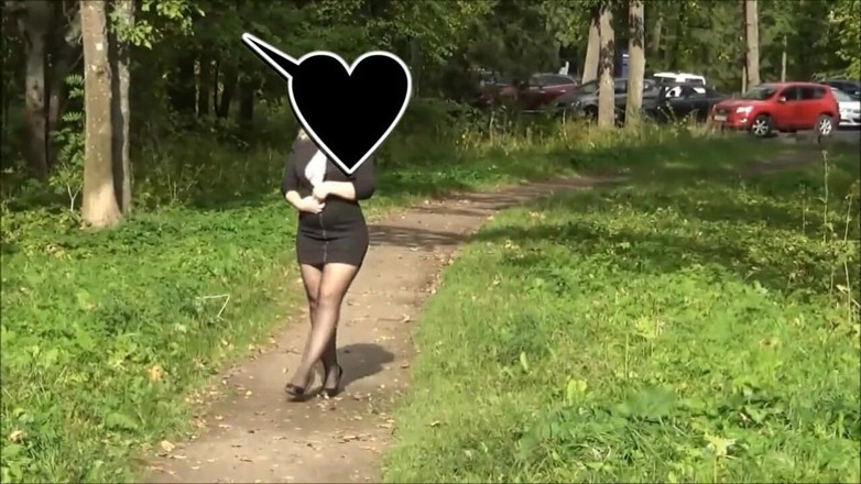Nylon-Heels: A walk in the park milf stockings