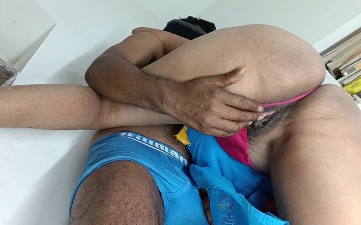 Komal Sanchez: Ik probeer mijn zwarte grote pik in tante's zwarte poesje...