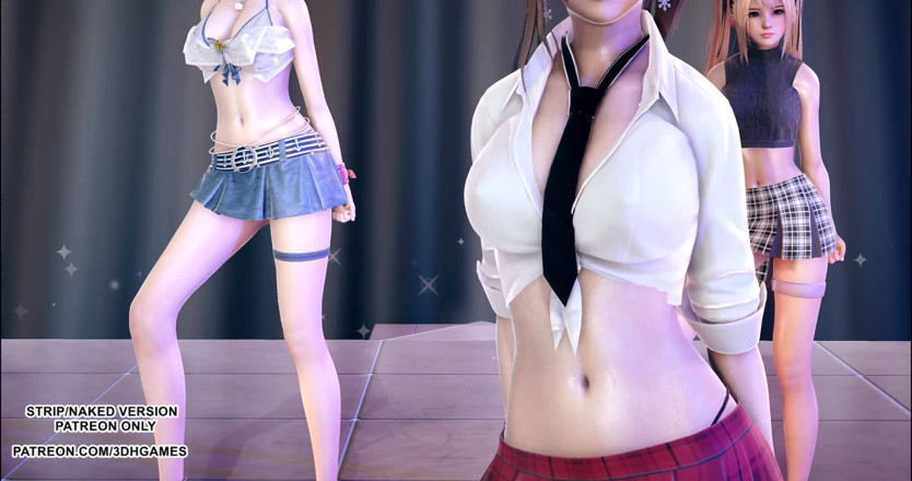 3D-Hentai Games: [mmd] Tarian panas penakluk doa marie rose misaki tamaki 4k 60fps
