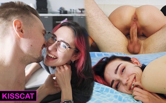 Kisscat: Kisscat&amp;#039;s romantic real home sex POV