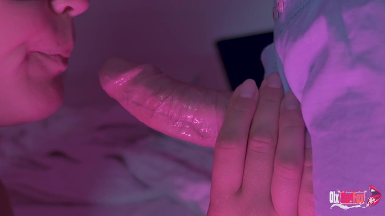 OlxRedFox: Close-up blowjob with cum in mouth and swallowing