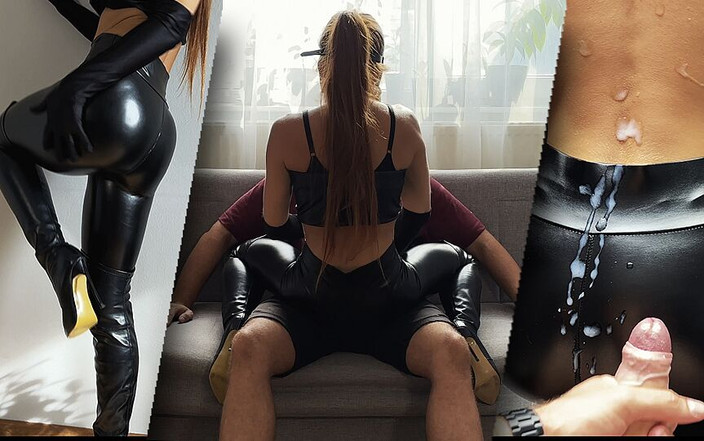 Myredfoxgirl: Întâlnire cu un străin după care vine acasă cu spermă...