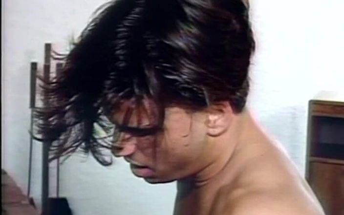 Gay 90's Vintage Porn: Guys in Heated Embrace #6