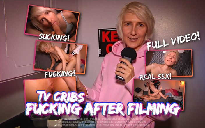 KinkyHome: TV-spjälsängar: rumsturnén förvandlades till het och hård sex!