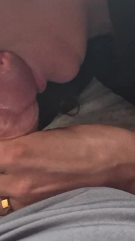 Car Handjob Deal Turns Into a Blowjob - Married Hotwife Can’t Oppose and Takes His Load in Her Mouth
