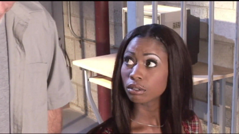Old PIGS XXX: A big mature cock for a sensual ebony beauty