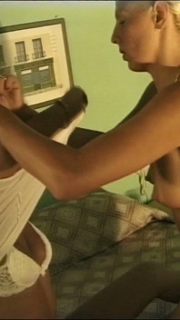 2 Nympho for 1 Huge Cock