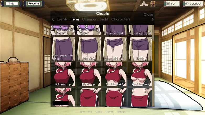 LoveSkySan69: くノ一トレーナー - NARUTO - ナルト - トレーナー [v0.19.1] パート93 Sexy さくらの濡れた猫 by Loveskysan69