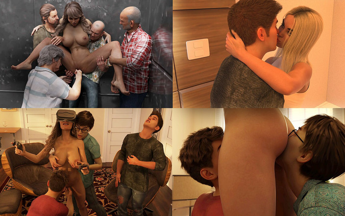 Adultgameplayvideos studio: Jiran nakal - V0.66 - bahagian 1