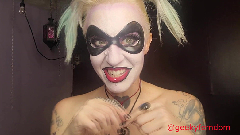 Geeky Femdom: Harley quinn seduce nightwing