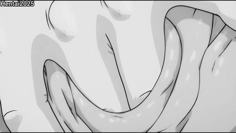 Hentai cartoon: Trójkąt w saunie animowane hentai