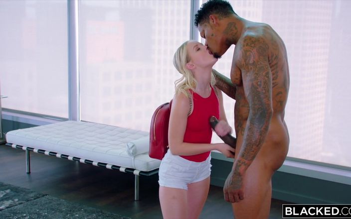 Blacked: Blacked This Petite Blonde Only Has Eyes for BBC