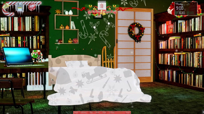 Cumming Gaming: Unlimited Christmas [Xmas Hentai porn play] ,ep.9 - I ravaged miss Santa tight...