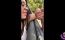 Mayay Thor X: Handjob and blowjob to stranger from the car and he...