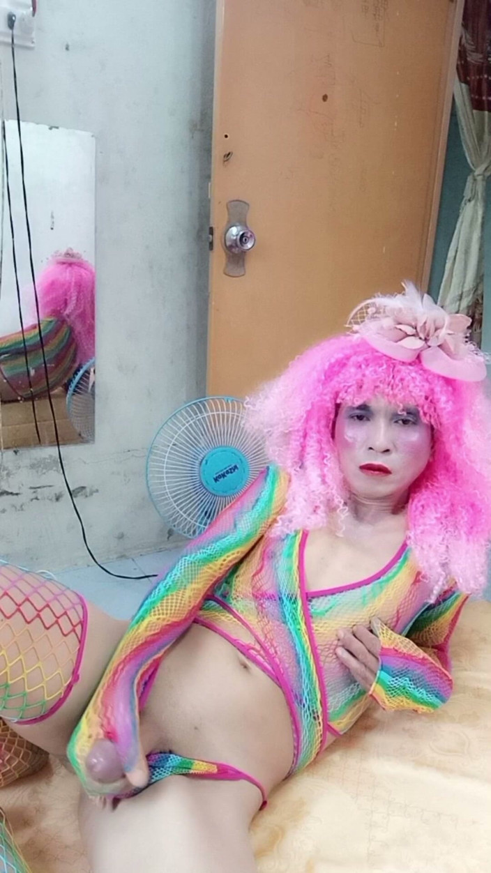 nguyen dang thien tri: Transsexuala Le Poartă haine sexy și joacă cești de sex
