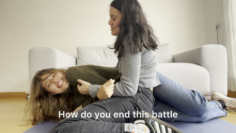 scarlettandc: We Play Tickle and Then We Have Foot Wrestling