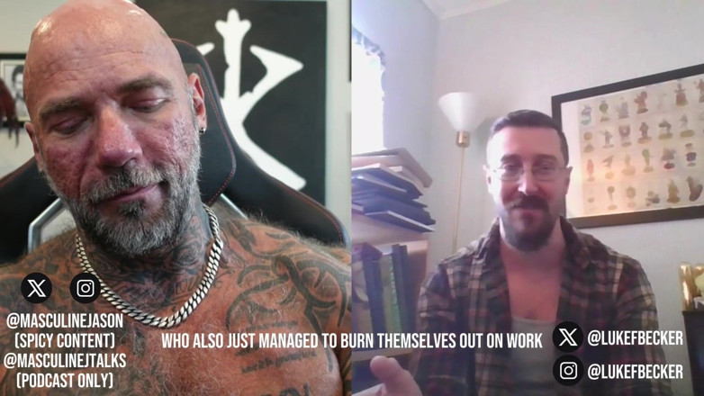 Raw and Uncensored with Masculine Jason: Porn Star Confessions - Luke Becker Episode 201