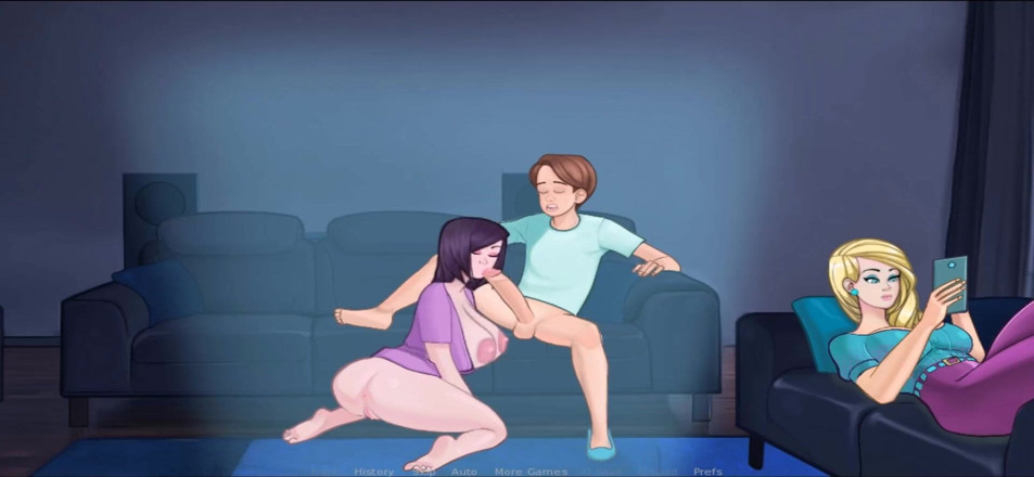 Hentai World: Sexnote milf suck my cock while girlfriend in the phone