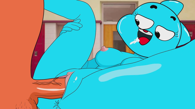 Hot anime xxx: Nicole Watterson Fucks with Darwim - the Amazing World of Gumball...