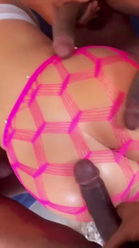 Fishnets Big Ass Big Tits Blonde Gangbanged Dreads Bbcs
