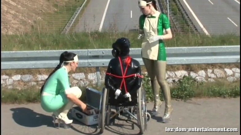 Lezdom Entertainment: Rubber doll clinic part2