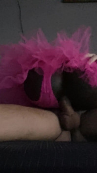 Sexy culo follada en falda tutu