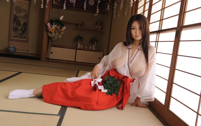 Go Sushi: JAV Gangband Fucking Big Tits Priestess MILF in Tokyo Temple